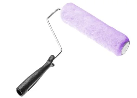 Paint roller isolated Stock Photos