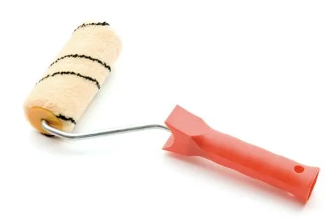 Paint roller. Stock Photos