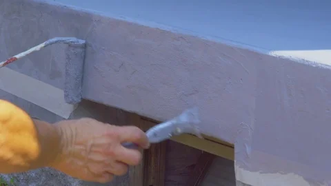 Paint roller tool Stock Footage 116269469