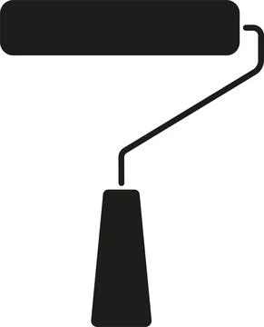 Paint roller vector. Stock Illustration