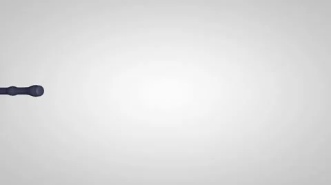 Paint rollers. In the right. Alpha matte included Video stock 8533727