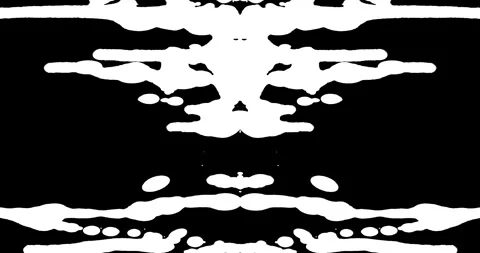 Paint Rorschach Stock Footage 312740250