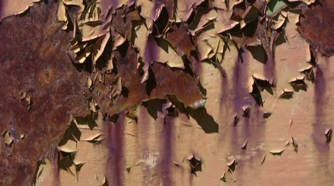 Paint rust Video stock 500605