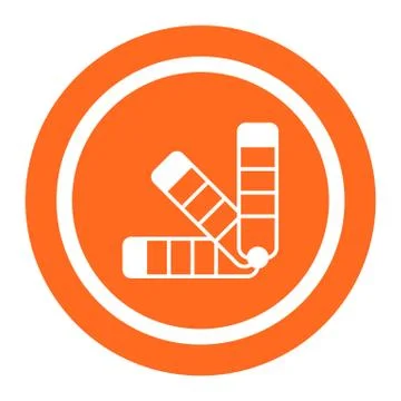 Paint samples Illustrazione stock