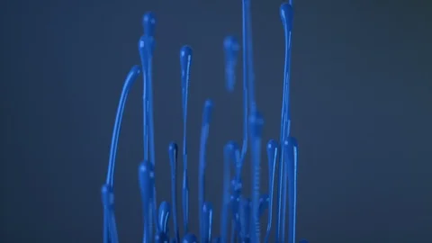 Paint in Slow Motion Stock Footage 115664279