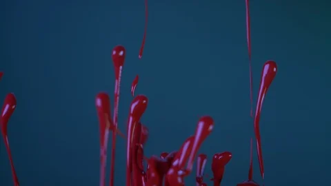 Paint in Slow Motion Stock Footage 115670794