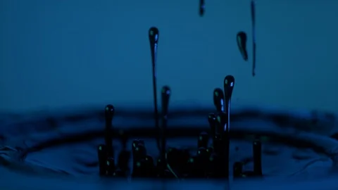 Paint in Slow Motion Stock Footage 115677073