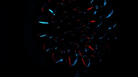 Paint in Slow Motion Stock Footage 115686728