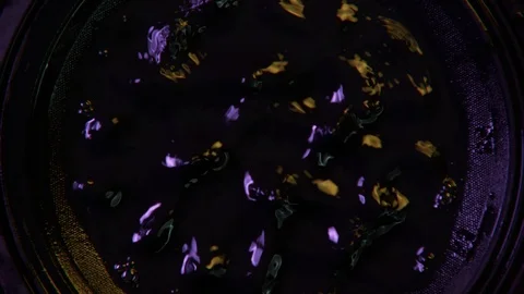 Paint in Slow Motion Stock Footage 115687342