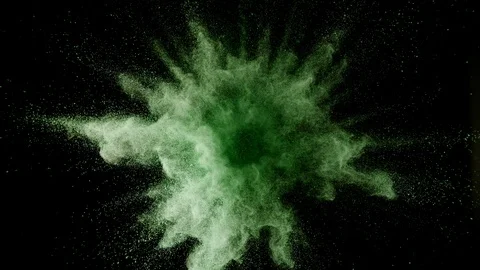 Paint in Slow Motion Stock Footage 115707012