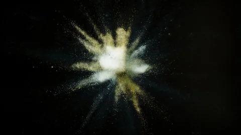 Paint in Slow Motion Stock Footage 115707371