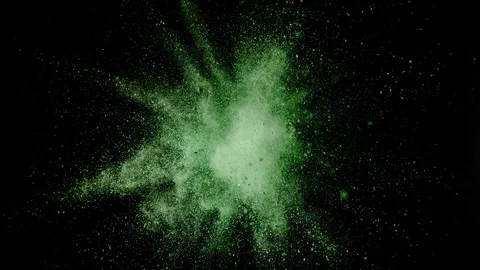 Paint in Slow Motion Stock Footage 115711767