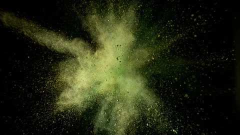 Paint in Slow Motion Stock Footage 115712438