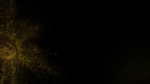 Paint in Slow Motion Stock Footage 115720569