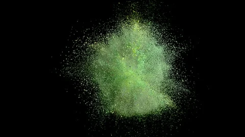 Paint in Slow Motion Stock Footage 115774070