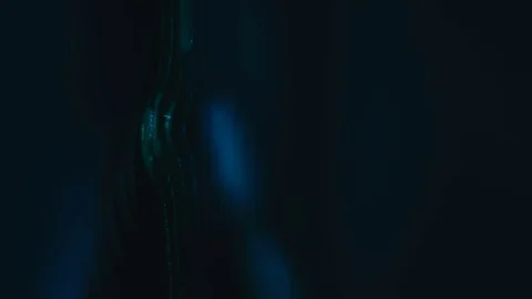 Paint is slowly draining down Stock Footage 81701647