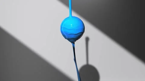 Paint sphere Stock Footage 144376653