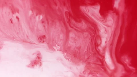 Paint spill flow blend water splash liquid fluid Video stock 316548767