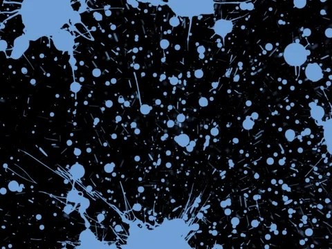Paint Splash [04-20] - Acrylic Fluid Color Liquid Varnish Splatter Stock Footage 92839939