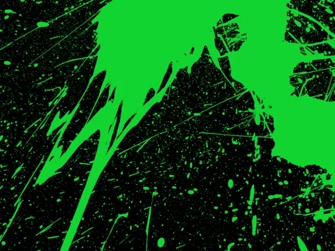 Paint Splash [13-20] - Acrylic Fluid Color Liquid Varnish Splatter Stock Footage 92840847