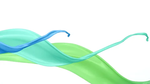 Paint splash in the air,  Slow Motion Stock Footage 30560030