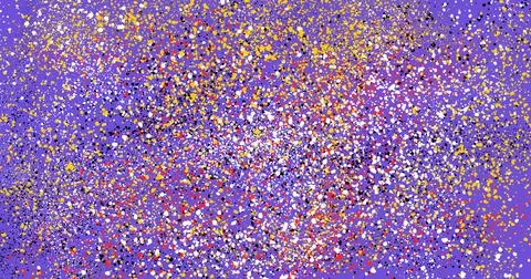 Paint Splash Background On Purple Background Stock Illustration