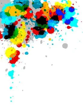 Paint splash Stock Photos
