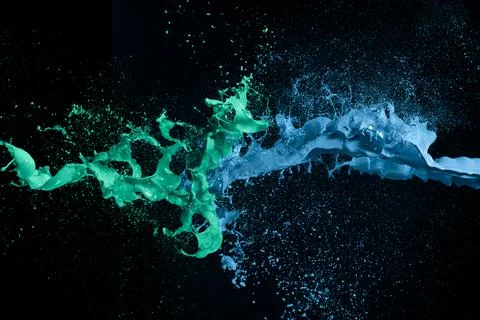 Paint splash Stock Photos