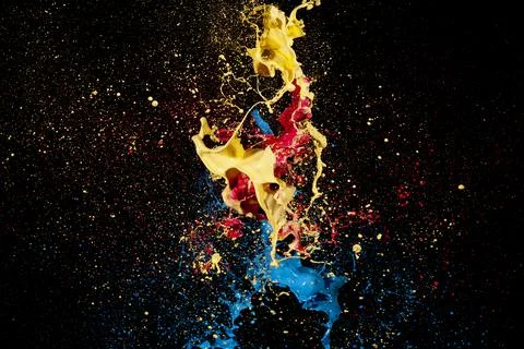 Paint splash Stock Photos