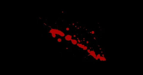 Paint Splash. Red Paint Splatter. 库存影片 122576492