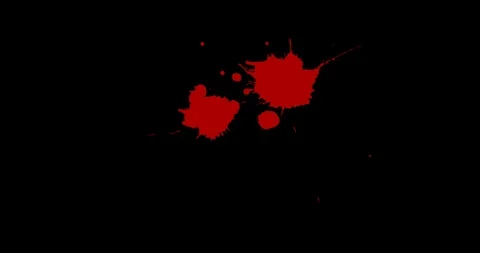Paint Splash. Red Paint Splatter. Stock Footage 122576519