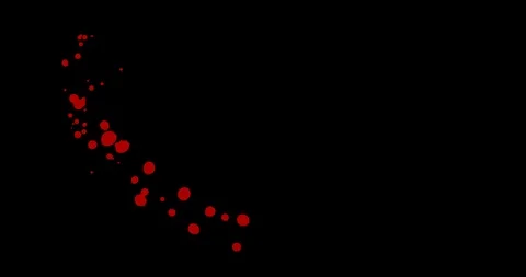 Paint Splash. Red Paint Splatter. Stock Footage 122577076