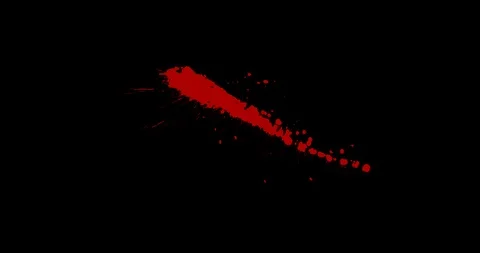 Paint Splash. Red Paint Splatter. Stock Footage 122577519