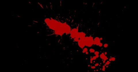 Paint Splash. Red Paint Splatter. Stockbeeldmateriaal 122577833
