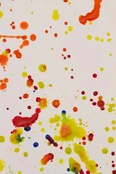 Paint splashing Foto stock