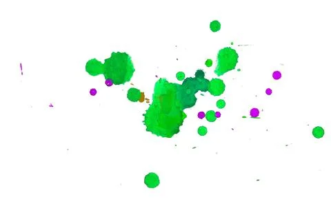 Paint splat pattern. Multi color abstract element for poster use. Illustrazione stock