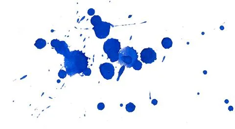 Paint splat pattern. Multi color abstract element for poster use. Stock Illustration