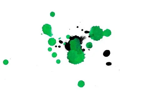 Paint splat pattern. Multi color abstract element for poster use. Illustrazione stock