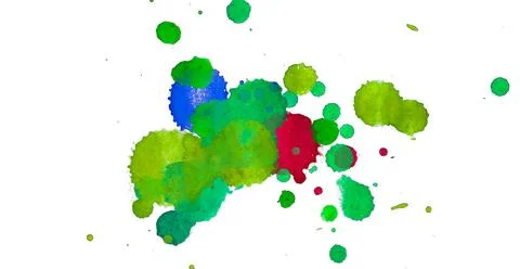 Paint splat pattern. Multi color abstract element for poster use. 스톡 일러스트