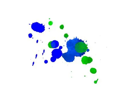Paint splat pattern. Multi color abstract element for poster use. Stockillustratie