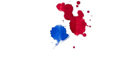 Paint splat pattern. Multi color abstract element for poster use. イラスト素材