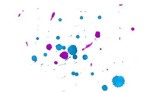 Paint splat pattern. Multi color abstract element for poster use. 스톡 일러스트