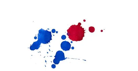 Paint splat pattern. Multi color abstract element for poster use. イラスト素材