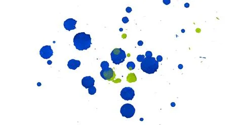 Paint splat pattern. Multi color abstract element for poster use. Illustrazione stock