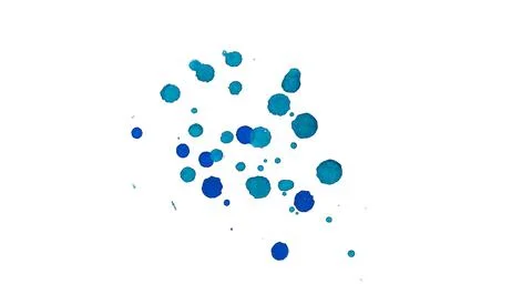 Paint splat pattern. Multi color abstract element for poster use. イラスト素材