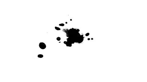 Paint splat pattern. Multi color abstract element for poster use. Illustrazione stock