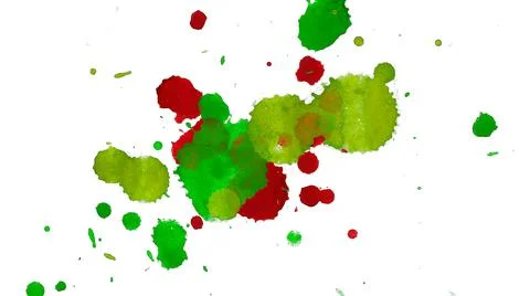 Paint splat pattern. Multi color abstract element for poster use. Illustrazione stock