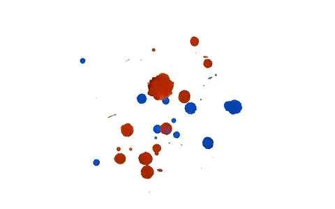 Paint splat pattern. Multi color abstract element for poster use. Illustrazione stock