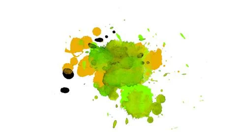 Paint splat pattern. Multi color abstract element for poster use. Illustrazione stock