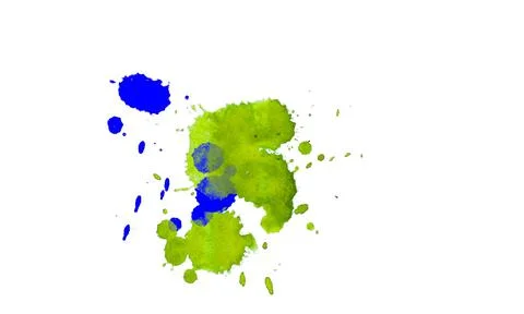 Paint splat pattern. Multi color abstract element for poster use. イラスト素材